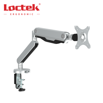 Loctek DLB530 17 "-30"モニターの人間工学的アルミニウムガススプリングモニターアーム
