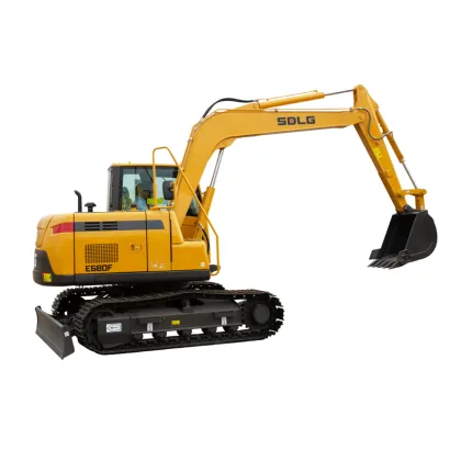 SDLG E680F Chinese New Small 8t Excavator SDLG Mini Excavator Hydraul Compact Excavator