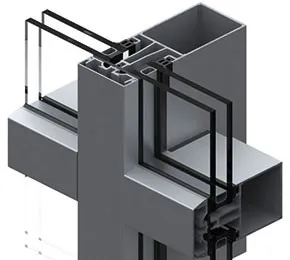 Curtain Wall Aluminum Profiles