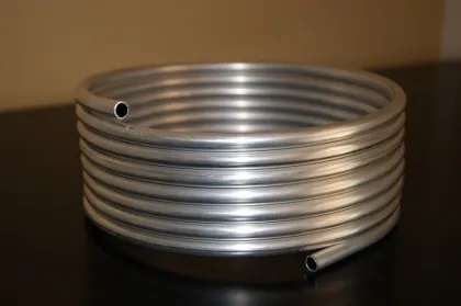 Aluminum coil pipe for refrigeration