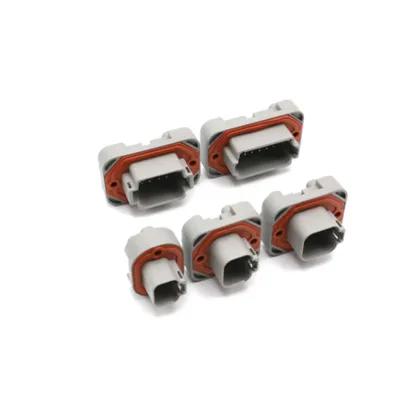 Waterproof Deutsch DT Connector DT15-2P/DT15-4P Male/Female Socket Plug for Auto Motor