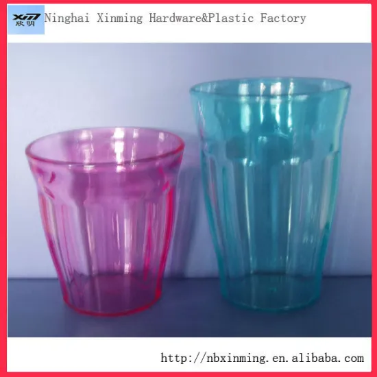 Reusable clear Plastic Cups