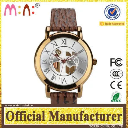 2016 genuine leather stainless steel pocket watch chain antique pocket watch