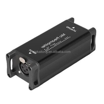 Portable Aluminum Preamplifier: Mic Activator Ultra-Clean Microphone Booster with Anti-Drop Protection
