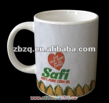beautiful colorful mug