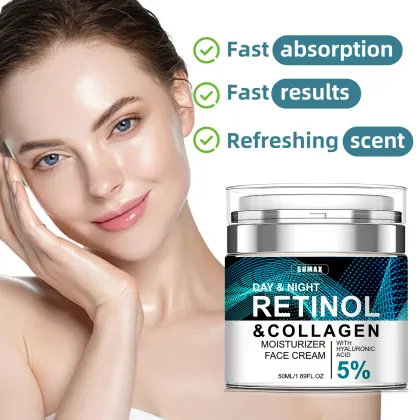 Korean Retinol Collagen Moisturizing Facial Cream - 50ml Whitening Skin Care