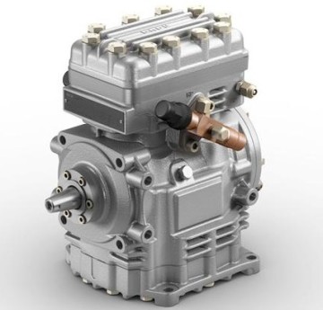 FK vehicle compressor for bus and train air-conditioning