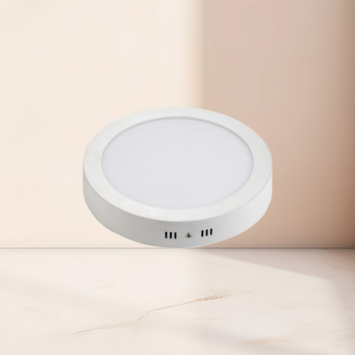 耐用的圆形 LED 面板灯，可快速安装