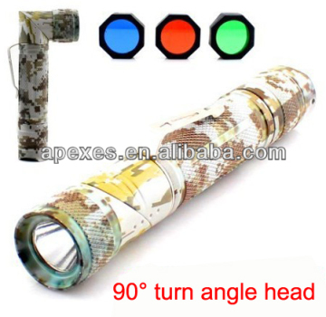 T01-70 AA battery 3W mini angle torch