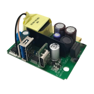 Caricabatterie OEM OEM OEM Consegna di alimentazione (PD): caricabatterie per telefoni cellulari da 65 W con scheda PCB e Assemblaggio PCBA PCB e Assemblaggio PCBA