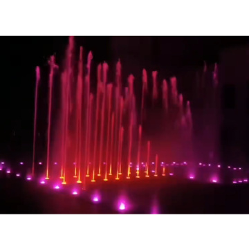 Custom modern floor waterfall fountain