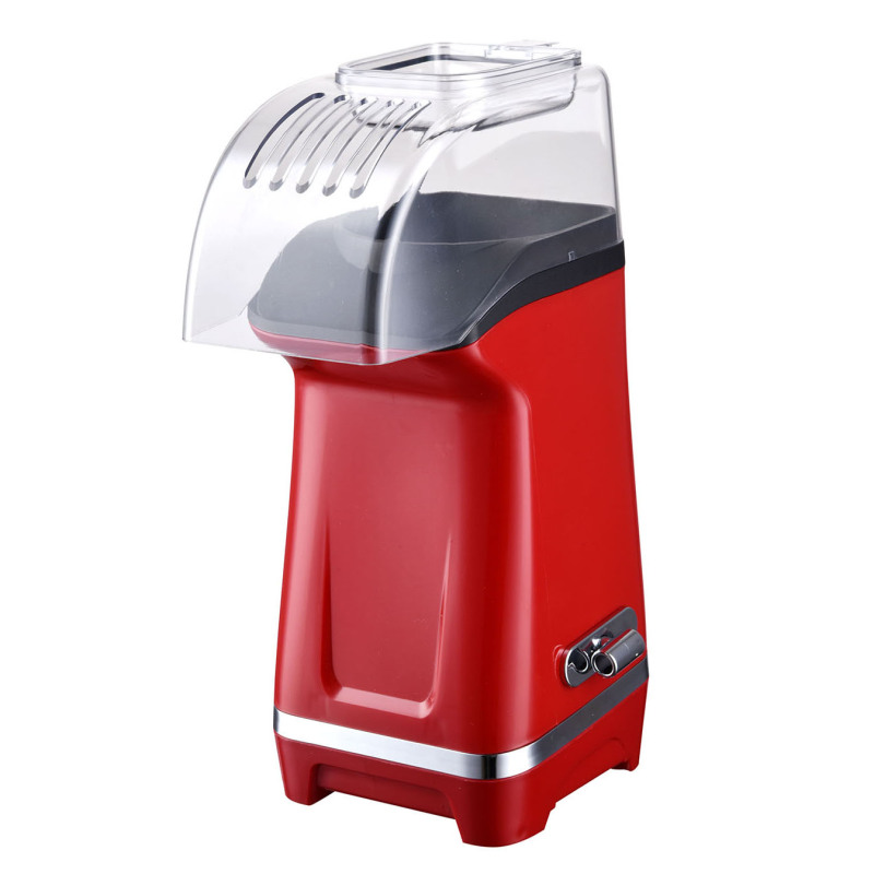New Popcorn Popper Popcorn Maker Machine With Measuring Cup Oil-free - Red