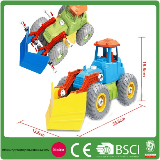 Wholesale educational toy assemble truck for kids