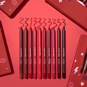 Vegan Matte Label Peribadi Kalis Air Pensil Lip