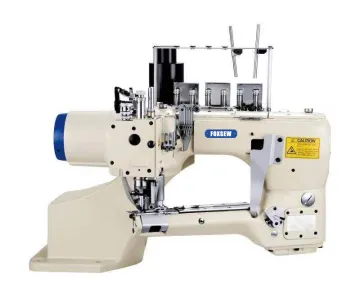 Direct drive 4-Needle 6-Thread Feed-off-the-Arm Flat Seamer Machine