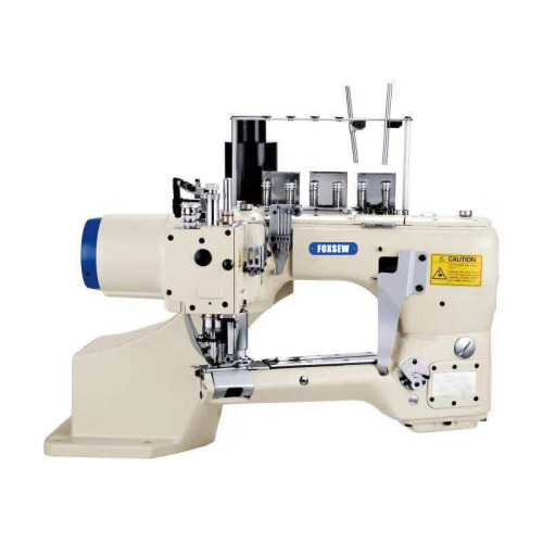 Direct drive 4-Needle 6-Thread Feed-off-the-Arm Flat Seamer Machine