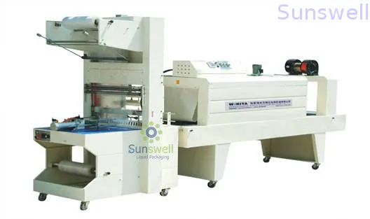 High Efficient Shrink Packaging Equipment , Pe Film Automatic Wrapping Machine