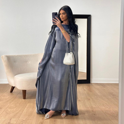 باتوینگ آستین Abaya زیبا و گشاد سایز آزاد Abaya