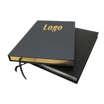 Hot Sell Manuscript Journal - Free Sample Custom Hardcover Gold Foil Journal Planner Notebook