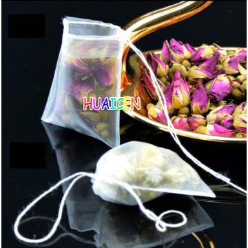 Teabags Empty Tea Bags Nylon material With String Heal Seal Filter Paper for Herb Loose Tea 100pcs/lot