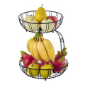 metal wire detachable countertop fruit basket hamper