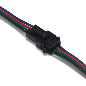 4-Pin Female Male SM JST Connector Cable Extension for 3528/5050 RGB LED Strip Lights
