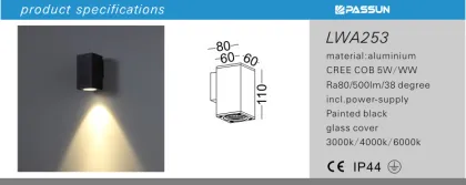 Outdoor IP65 Waterproof GU10 Wall Lights & Exterior Wall Lamps