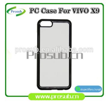 2d sublimation PC plastic blank smartphone case cover for Prosub-VIVO X9