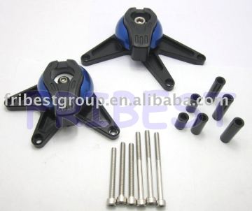 Slider Crash Stator Mesin CNC untuk Honda CBR1000RR 2008 2009 Warna Biru