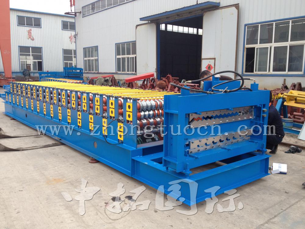 High Quality Double Layer Roofing Sheet Roll Forming Machine