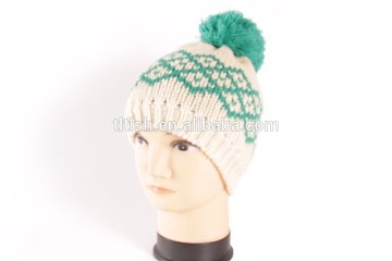 pom pom knitted hats