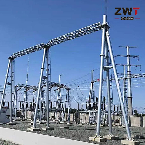 Advanced Substation Steel Structures Design And Erection, High Quality ...