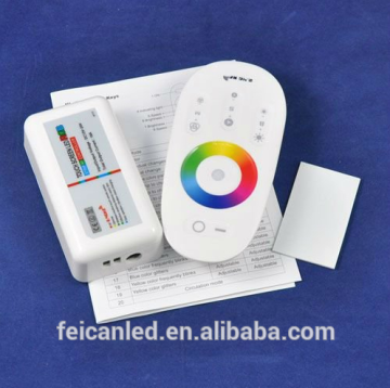 2.4G rf rgb led controller manual touch screen rgb led for remote control