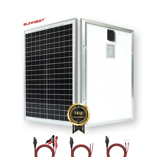 Customizable 30W 18V Monocrystalline Solar Panel: Ideal for Portable Recharging and Outdoor Adventures