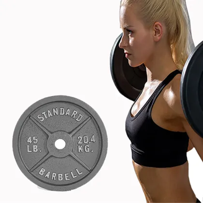 Free Weight Gym Equipment Barbell Discs