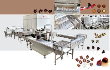 one shot chocolate depositing machine