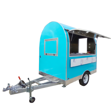 16ft Food Trailer with Full Kitchen: BBQ, Coffee, Fast Food, Ice Cream & Fried Chicken Truck Vendor
