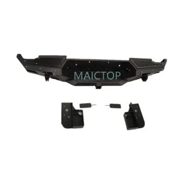MAICTOP Steel Rear Bumper Guard for Navara NP300 Bull Bar
