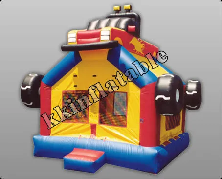 car inflatable bungee trampolin bounce house KKC-L111