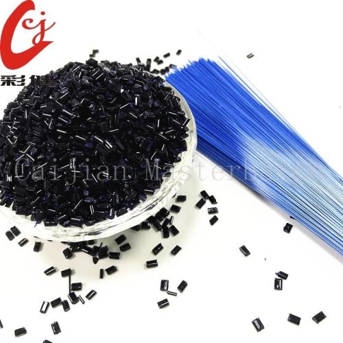 Fluoresent Blue Monofilament 마스터 배치 과립