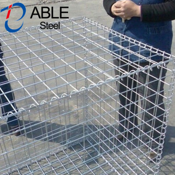 75*75 welded gabion box for wall and garden