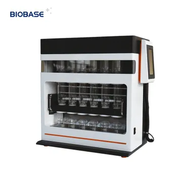 BIOBASE Fat Analyzer BFA-1S: Advanced 8-inch LCD Touch Screen Soxhlet Extraction Apparatus