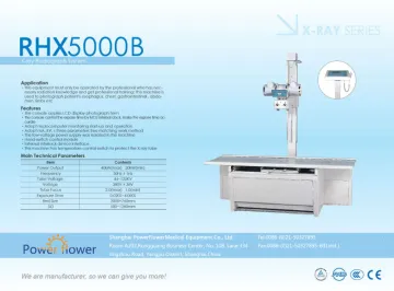 fixed x-ray machine (500mA), RHD5000B