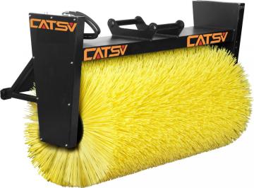 excavator hydraulic attachment Rotary sweeper