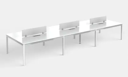 Office cubicle workstation desk 2,4,6 person workstation