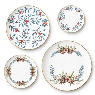 13 Bone White Charger Plates Dinner Set - Wedding Decoration Fine China