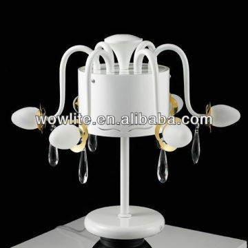 2013 newly luxury modern crystal chandelier table lamp T1506-6+3