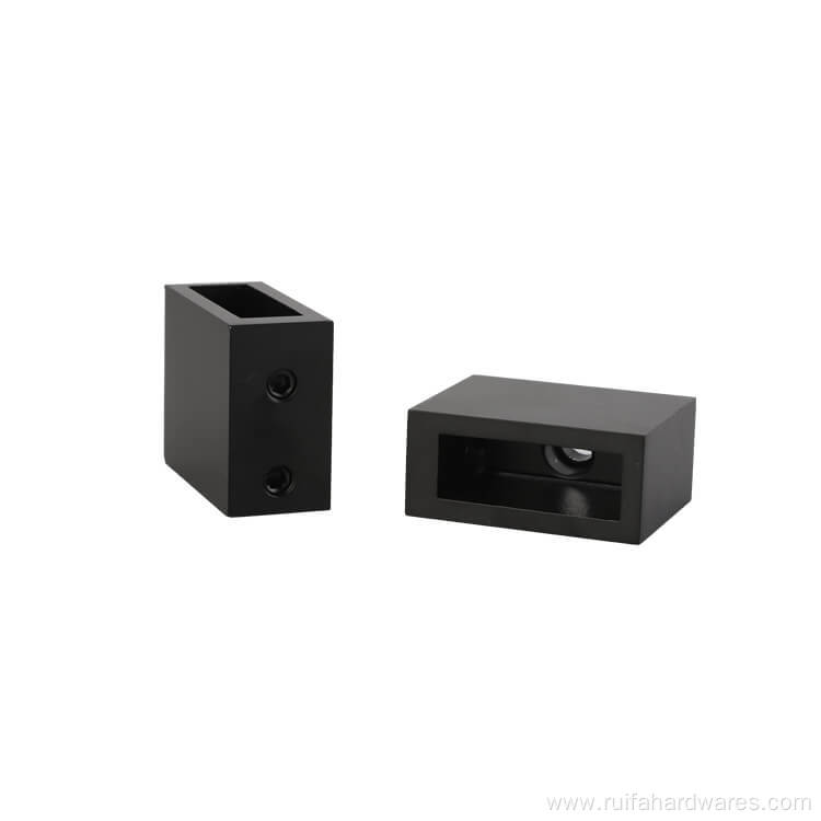 Black Stainless Steel Glass Sliding Door Rollers