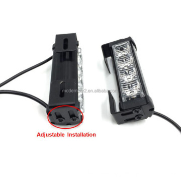 12V/24V Car Truck Front Grille LED Strobe Warning Light Bar