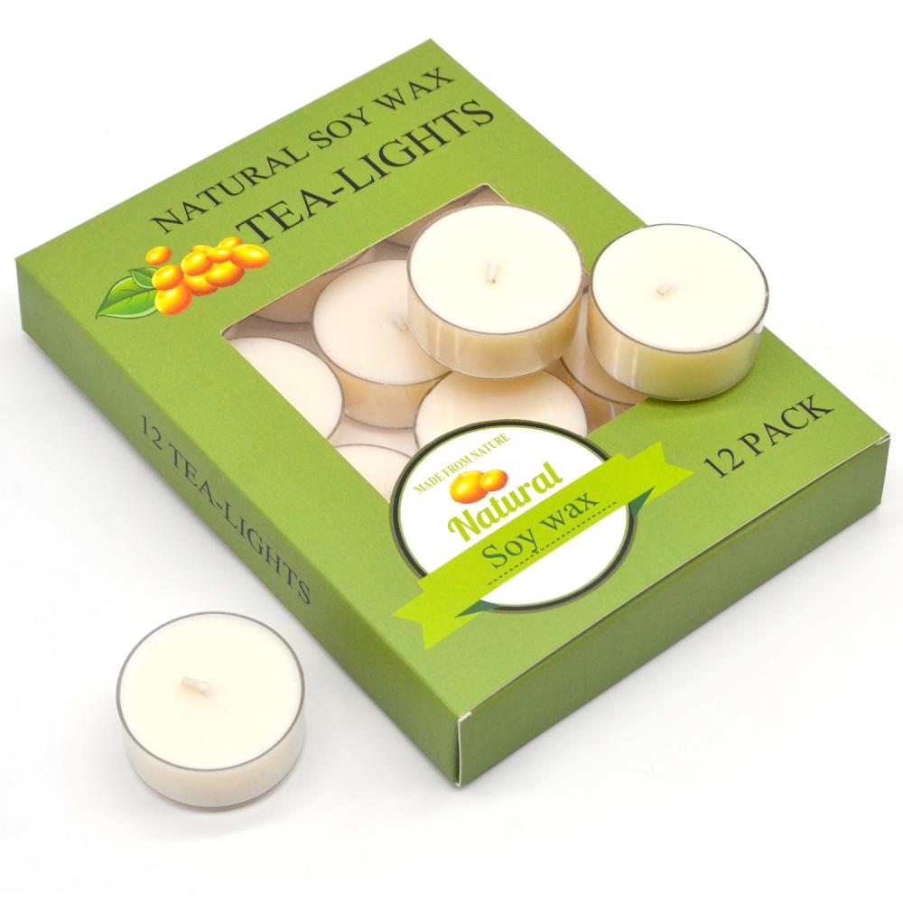 Natural Soy Wax Eco Friendly Tea-Lights